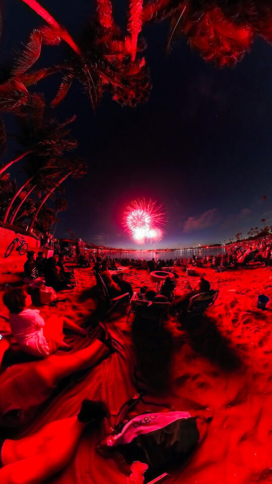 Coasta Mesa Fireworks July 4th